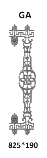 Demirden işlenmiş korkuluk