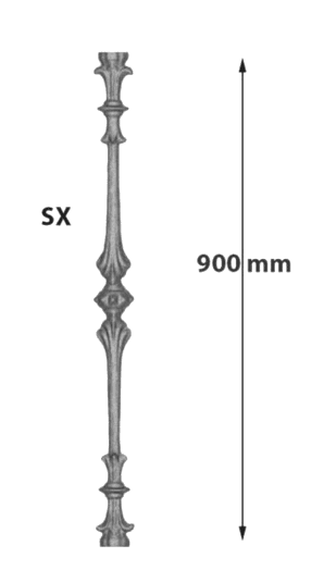 Demirden işlenmiş korkuluk