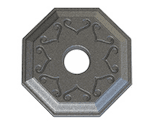 Dekoratif rozet döküm - 1675