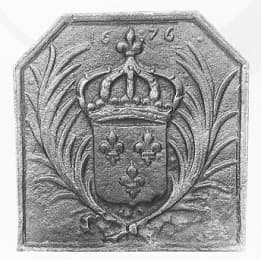 Fleurdelise ve palmiye 1676 PM