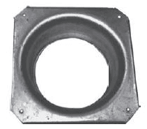 Kare havalandırıcı için alüminyum kutu