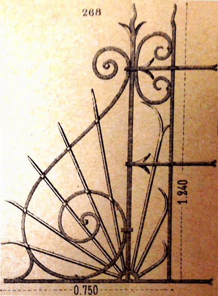 Loiselet Dökme Demir Ayırıcı Izgara - 3. Model