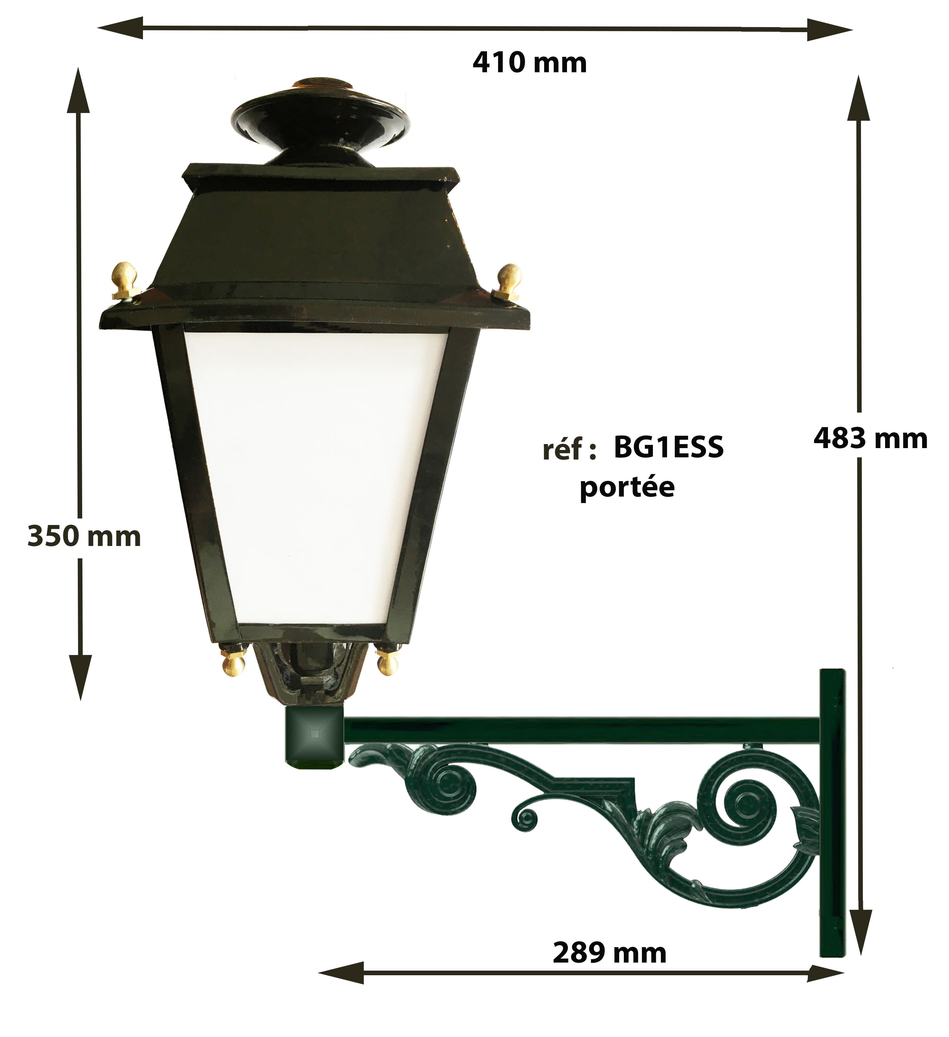 Lanterne BG1 Potence Ess Porte