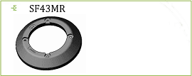 Same Deutz Fahr traktör tekerlek ağırlığı 43 kg - SF43MR