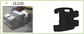 Claas traktör ağırlığı 52 kg sağ - CL52D