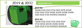 John Deere traktör ağırlığı 19 KG - JD19