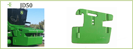 John Deere traktör kütlesi 50 kg - JD50