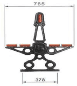 Paris şehrinin çift ayaklı bankı