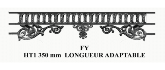 Dökme demir pencere destek çubuğu — ref FY