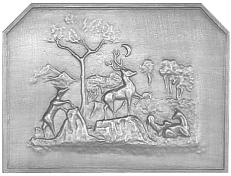 Ay ışığında geyikler