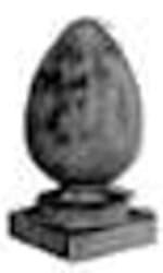 Merdiven topu - Kare tabanlı çam kozalak